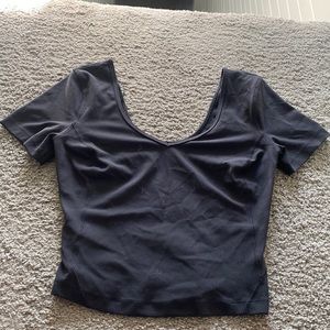 Lululemon black align t shirt